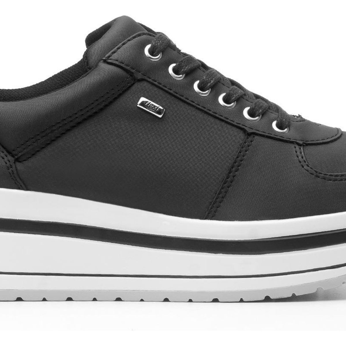 FLEXI - Zapatilla Mujer Alanis Negro Flexi