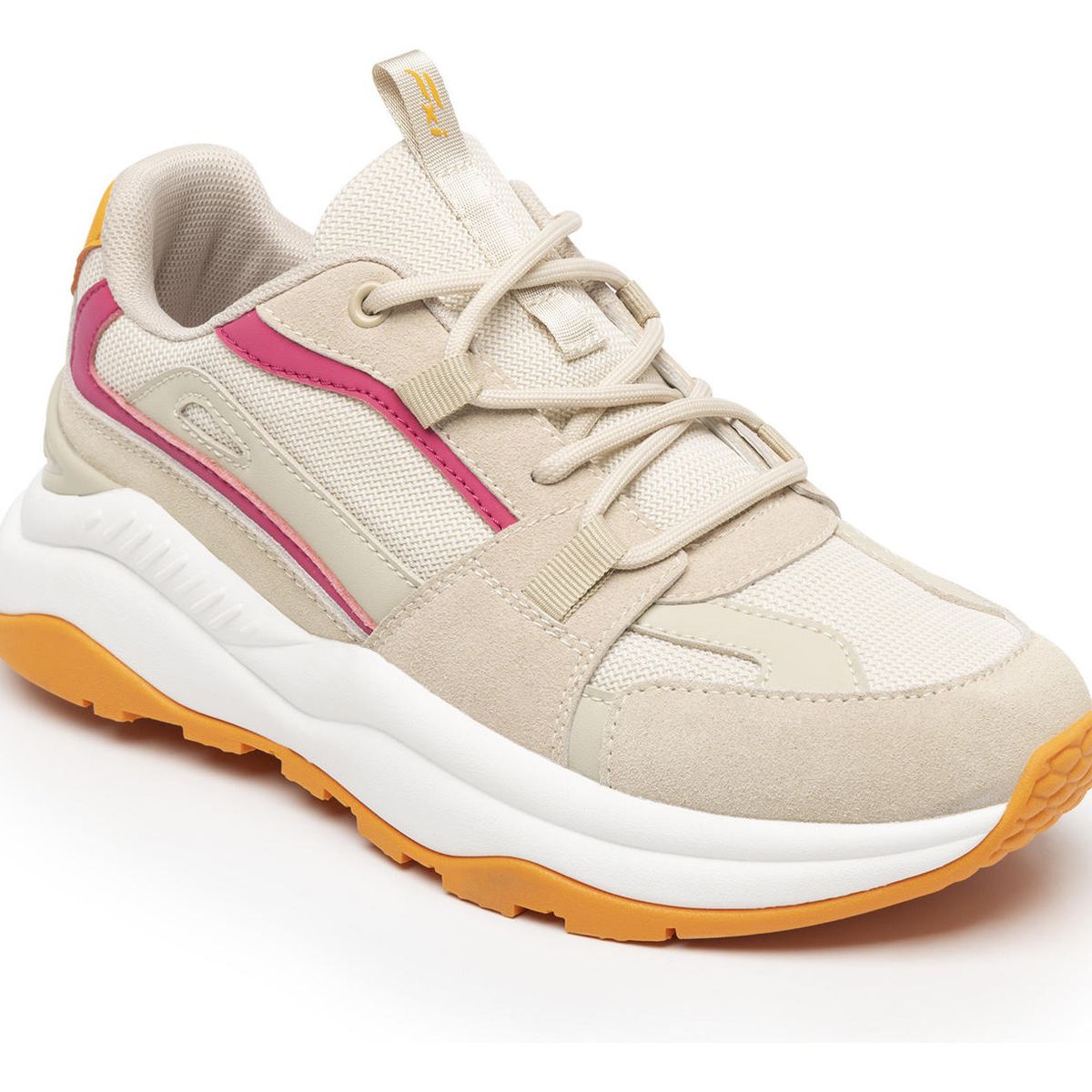 FLEXI - Zapatilla Mujer Nami 124903 Beige Flexi