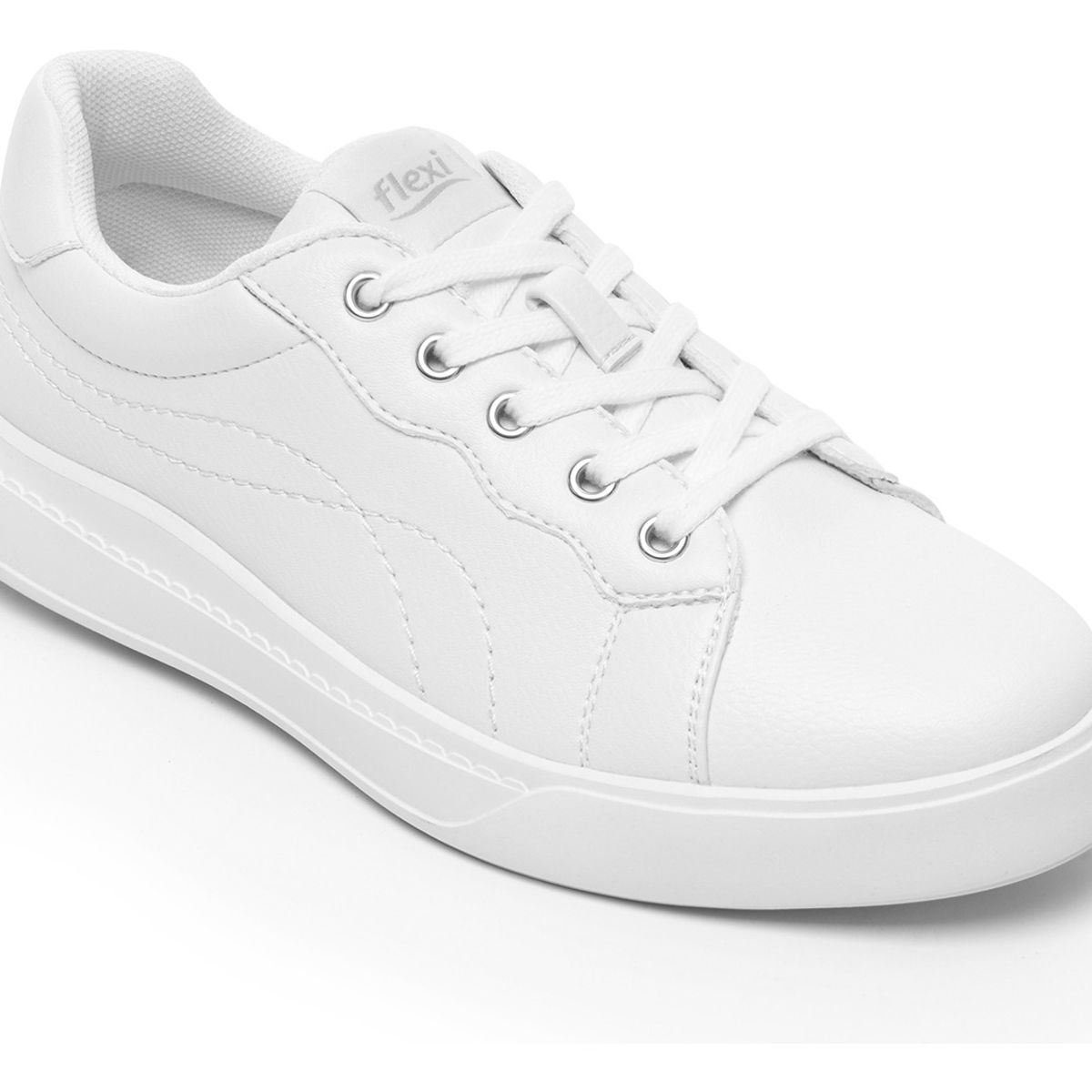 FLEXI - Zapatilla Mujer Bardi 129201 Blanca Flexi