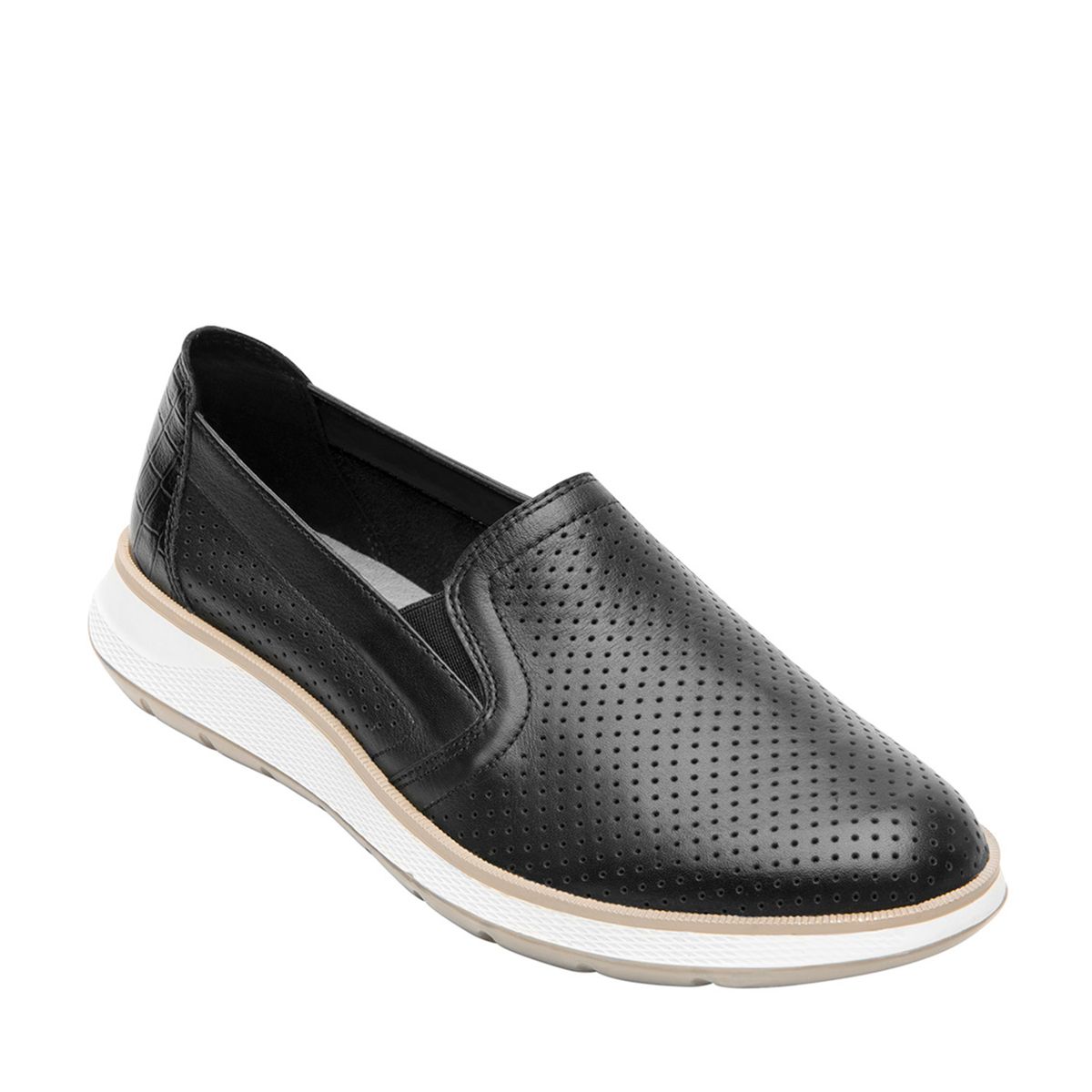 FLEXI - Zapatilla Mujer Rosaura Negro Flexi