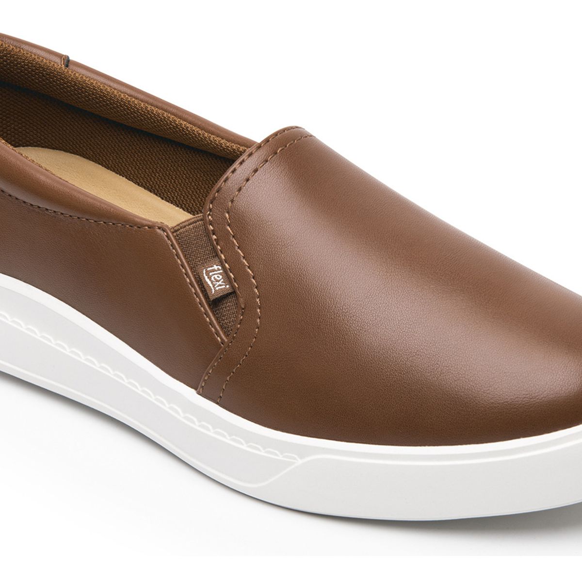 FLEXI - Zapatilla Mujer Bardi 129203 Café Flexi