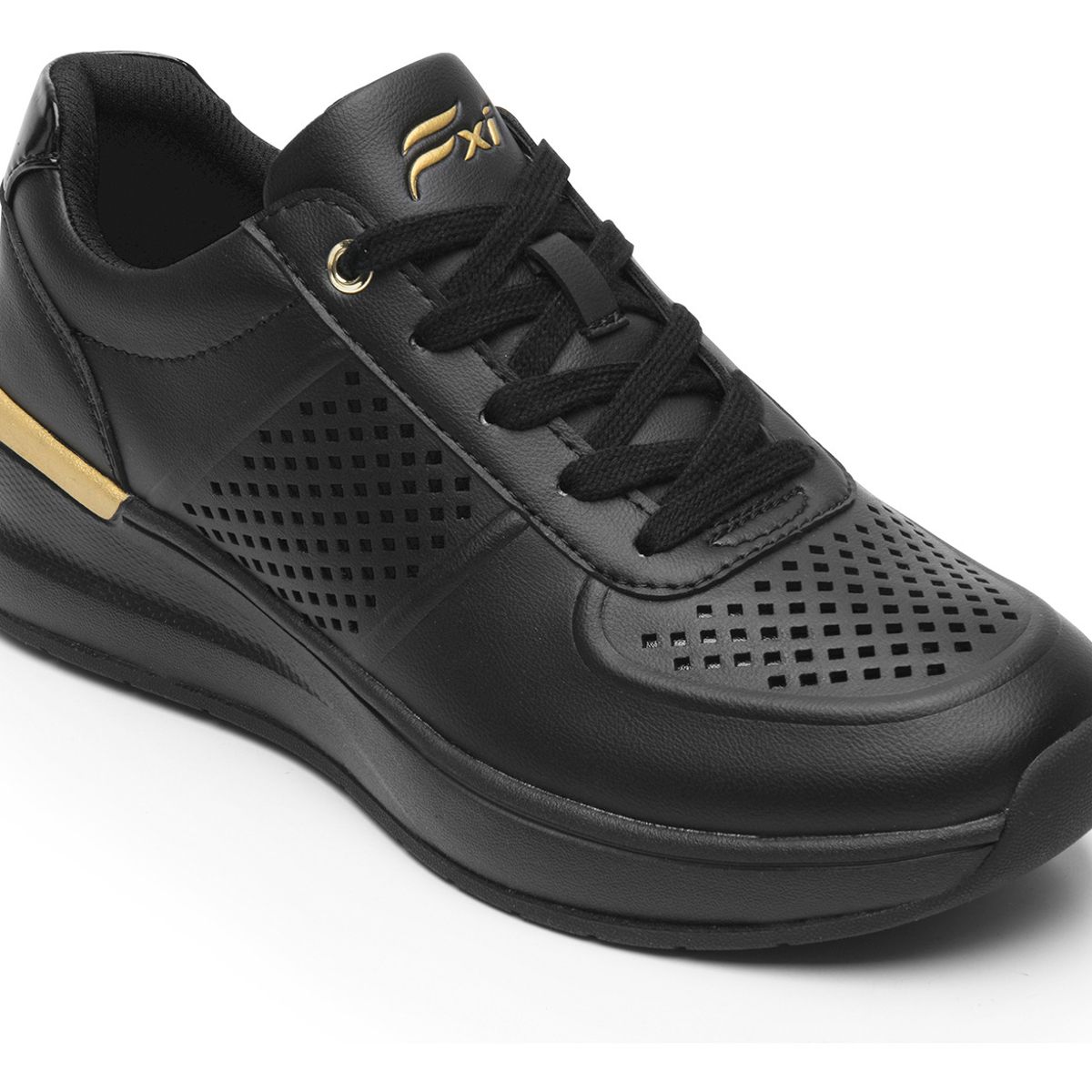 FLEXI - Zapatilla Mujer Brisea 132201 Negra Flexi