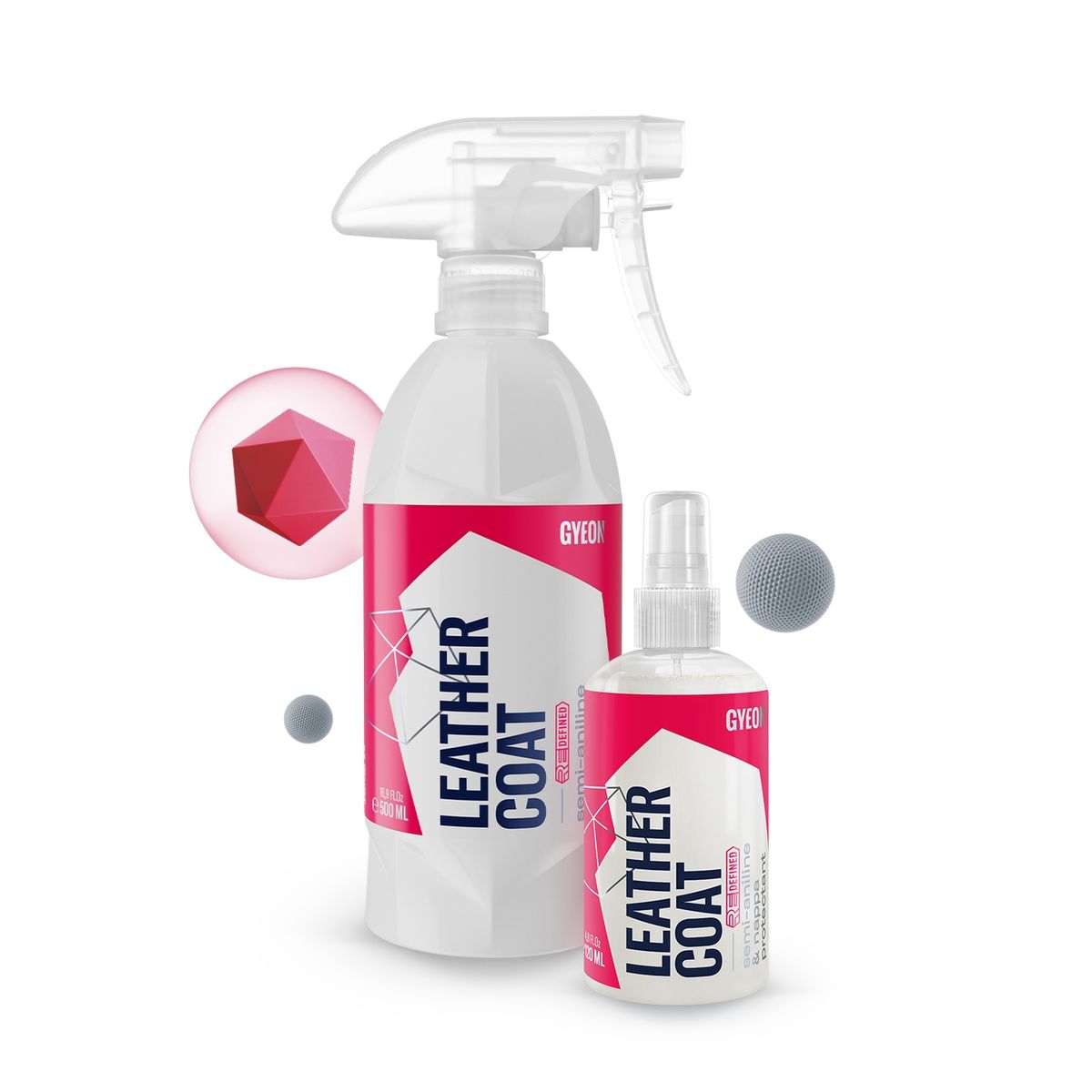 GYEON - LEATHER COAT REDEFINED - Sellador de Cueros - 500ml