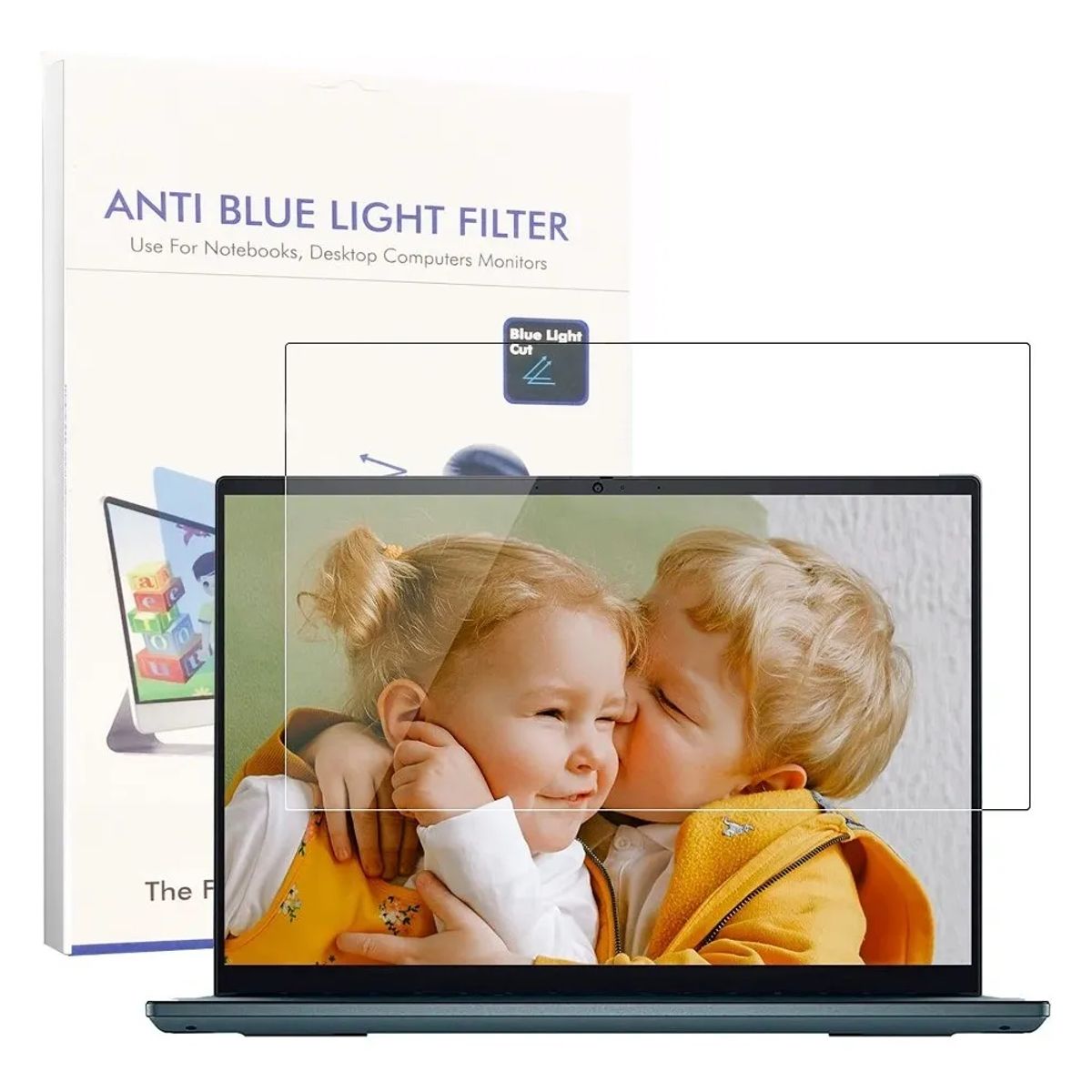 GENERICO - Lamina protectora anti luz azul notebook 15,6 pulgadas