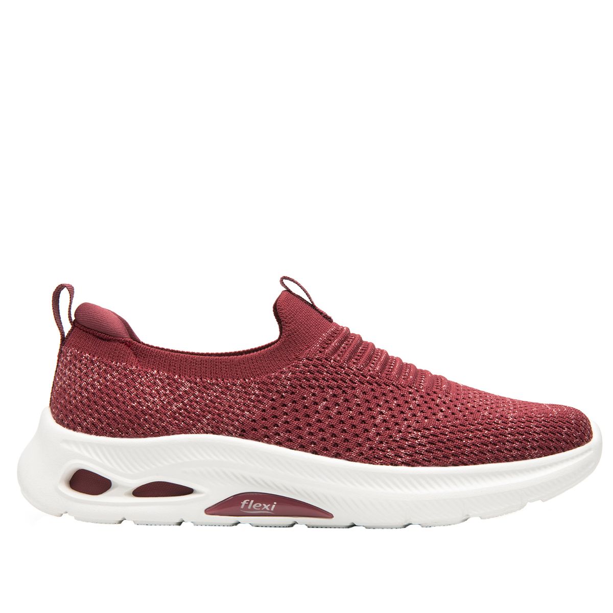 FLEXI - Zapatilla Mujer Brera 135201 Burgundy Flexi