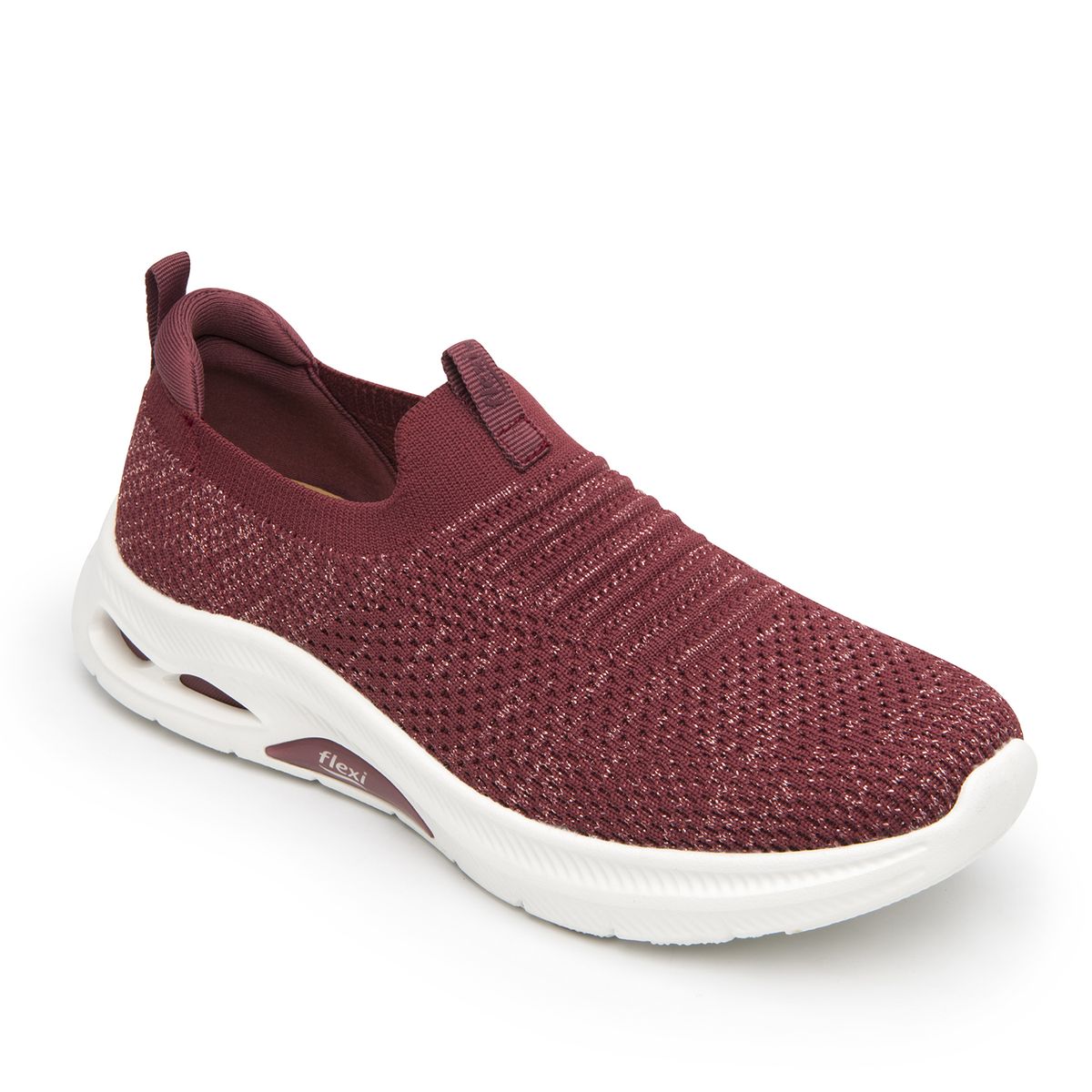 FLEXI - Zapatilla Mujer Brera 135201 Burgundy Flexi