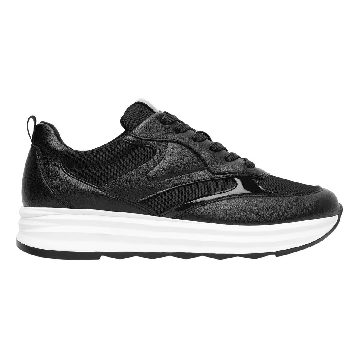 FLEXI - Zapatilla Mujer Nat 127102 Negra Flexi