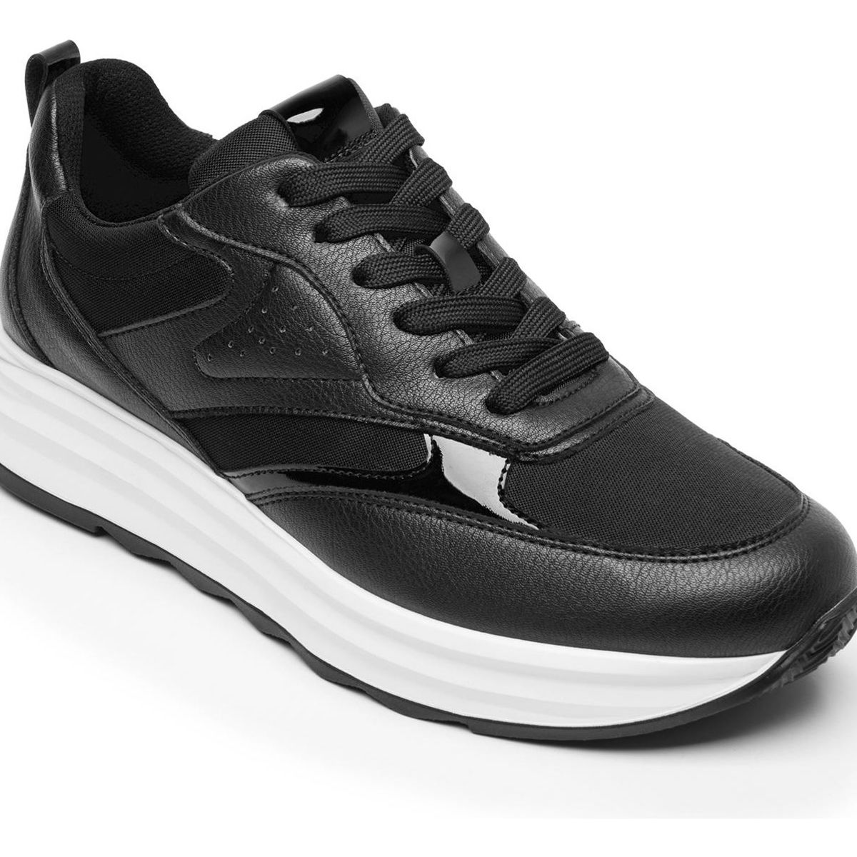 FLEXI - Zapatilla Mujer Nat 127102 Negra Flexi