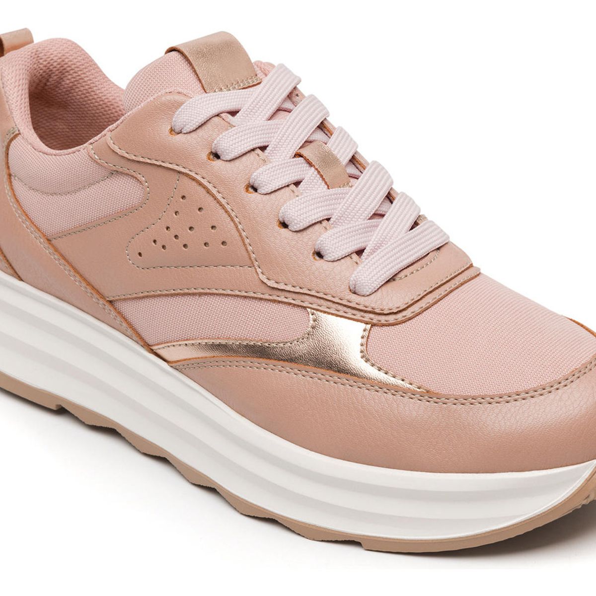 FLEXI - Zapatilla Mujer Nat 127102 Rosa Flexi