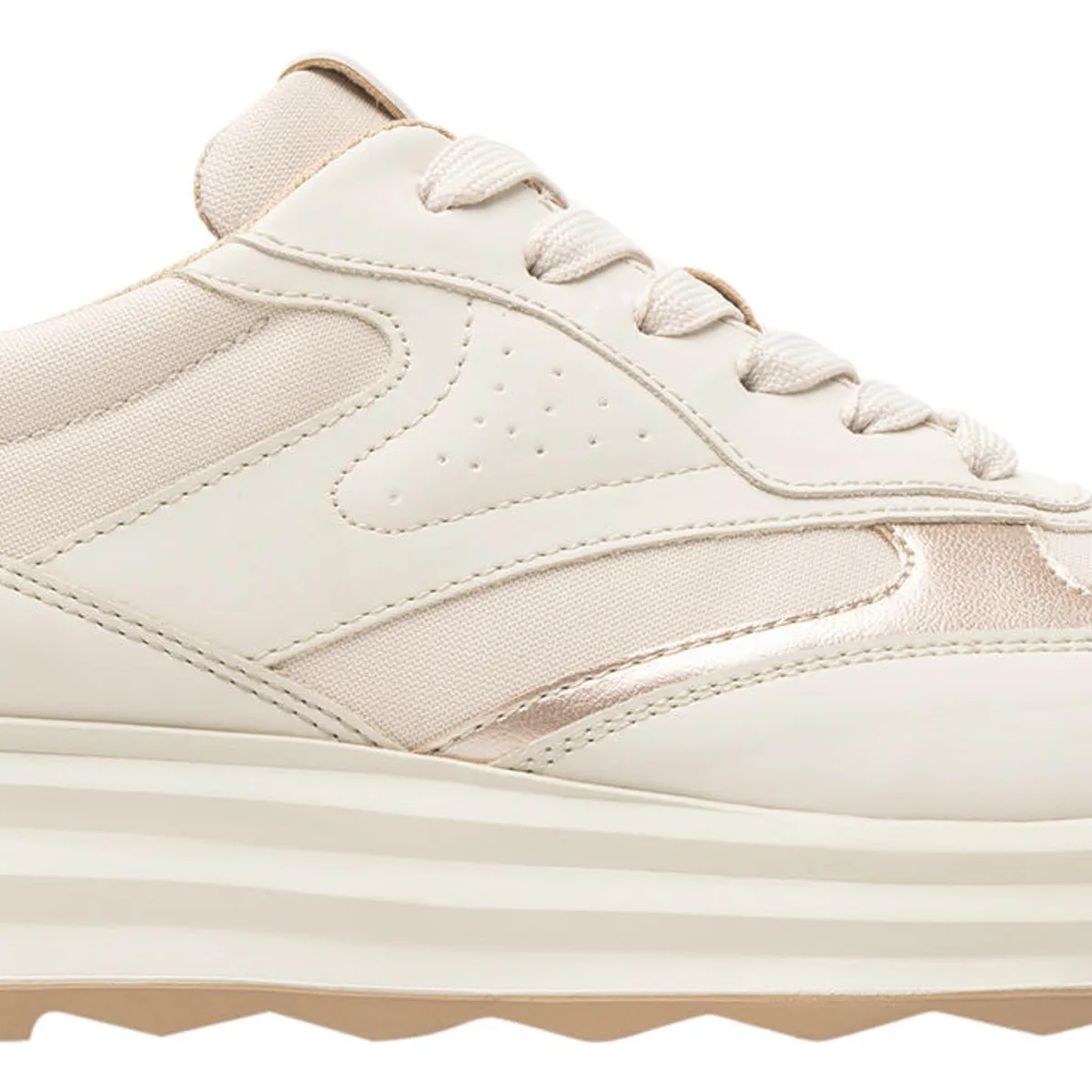 FLEXI - Zapatilla Mujer Nat 127102 Beige Flexi