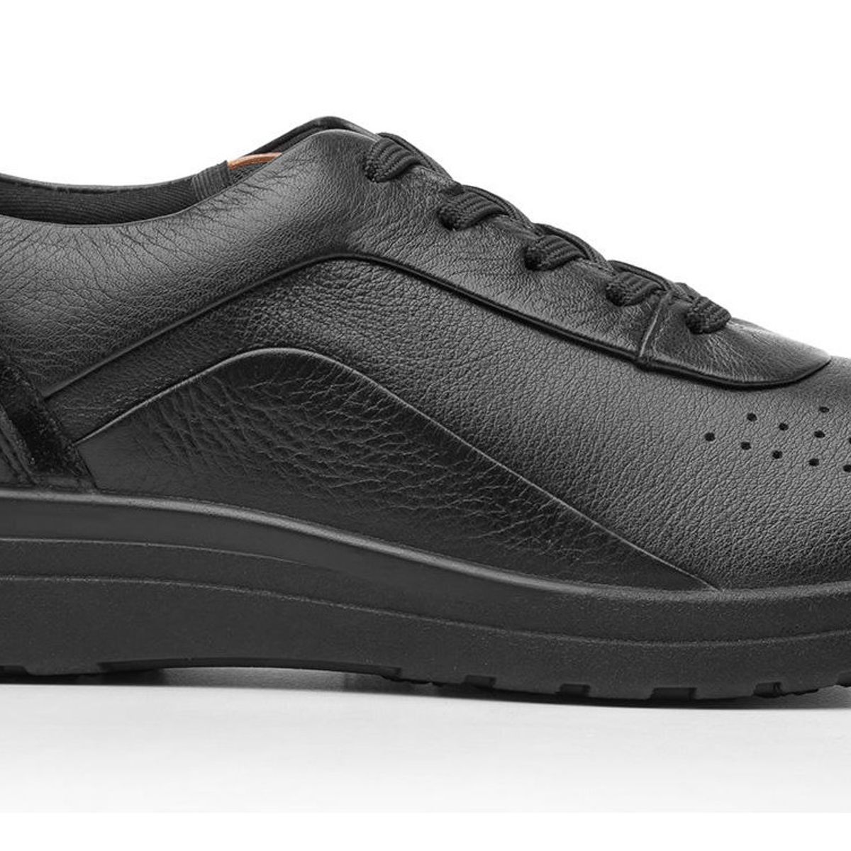 FLEXI - Zapatilla Mujer Cuero Traviata Negro Flexi