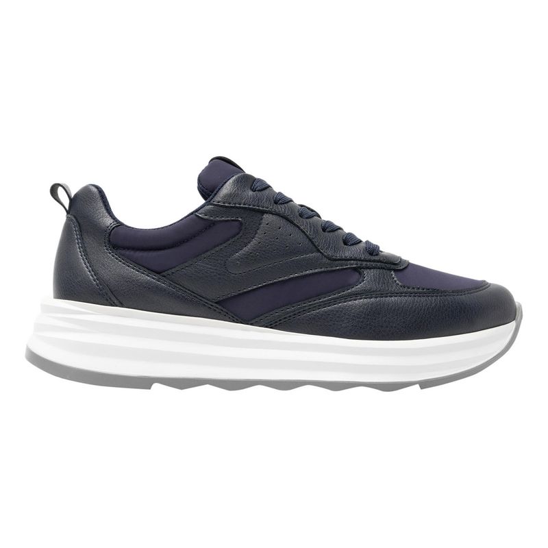 FLEXI - Zapatilla Mujer Nat 127102 Azul Marino Flexi