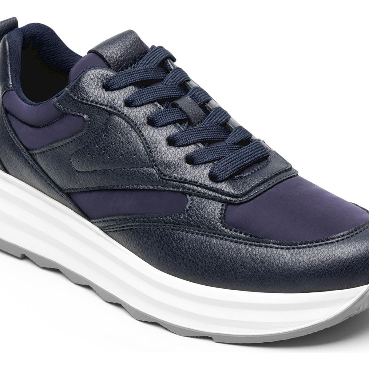 FLEXI - Zapatilla Mujer Nat 127102 Azul Marino Flexi