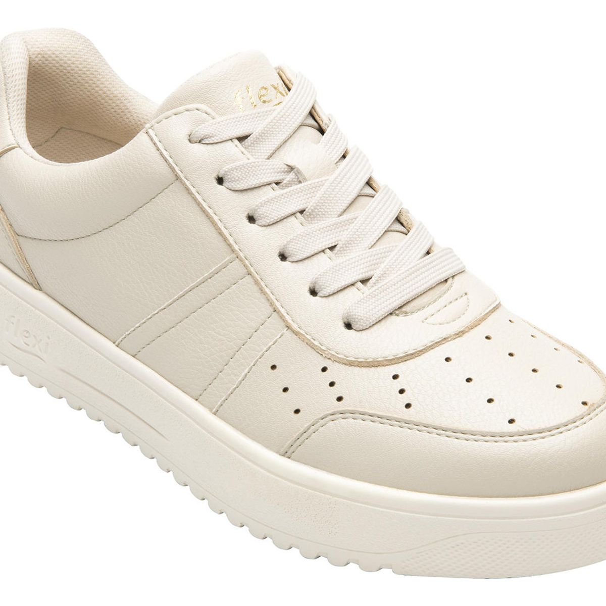 FLEXI - Zapatilla Mujer Jessy 103504 Beige Flexi