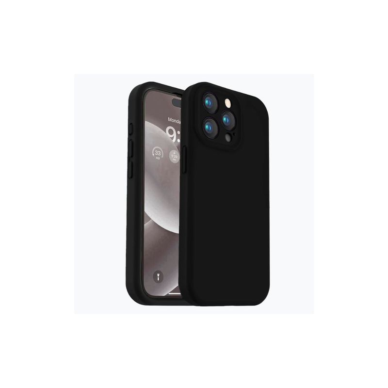 GENERICO - Carcasa para IPhone 15 negro
