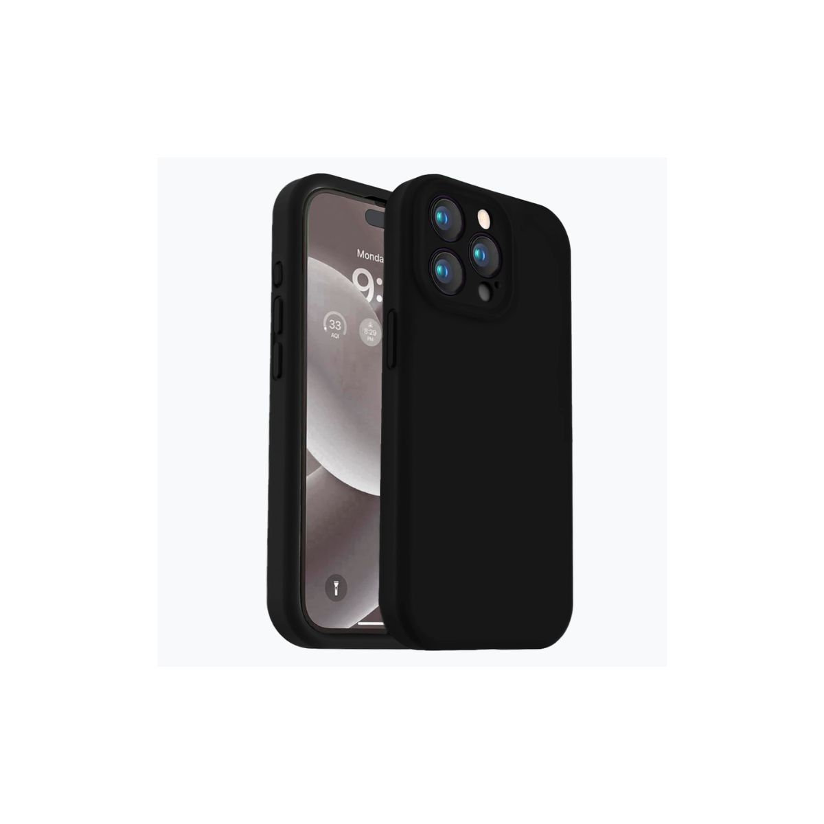 GENERICO - Carcasa para IPhone 15 negro