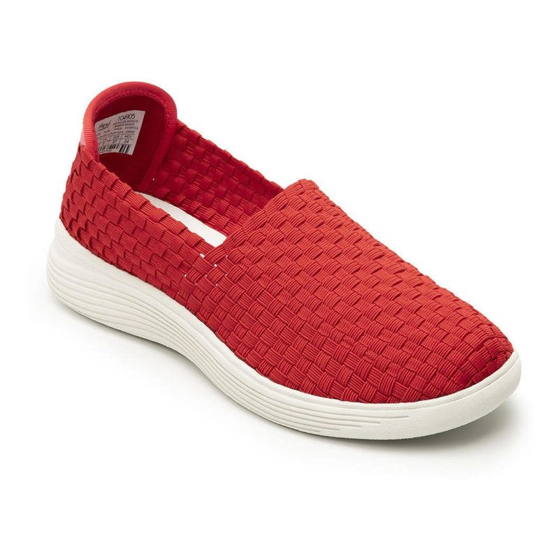 FLEXI - Zapatilla Mujer Grecya 104905 Rojo Flexi