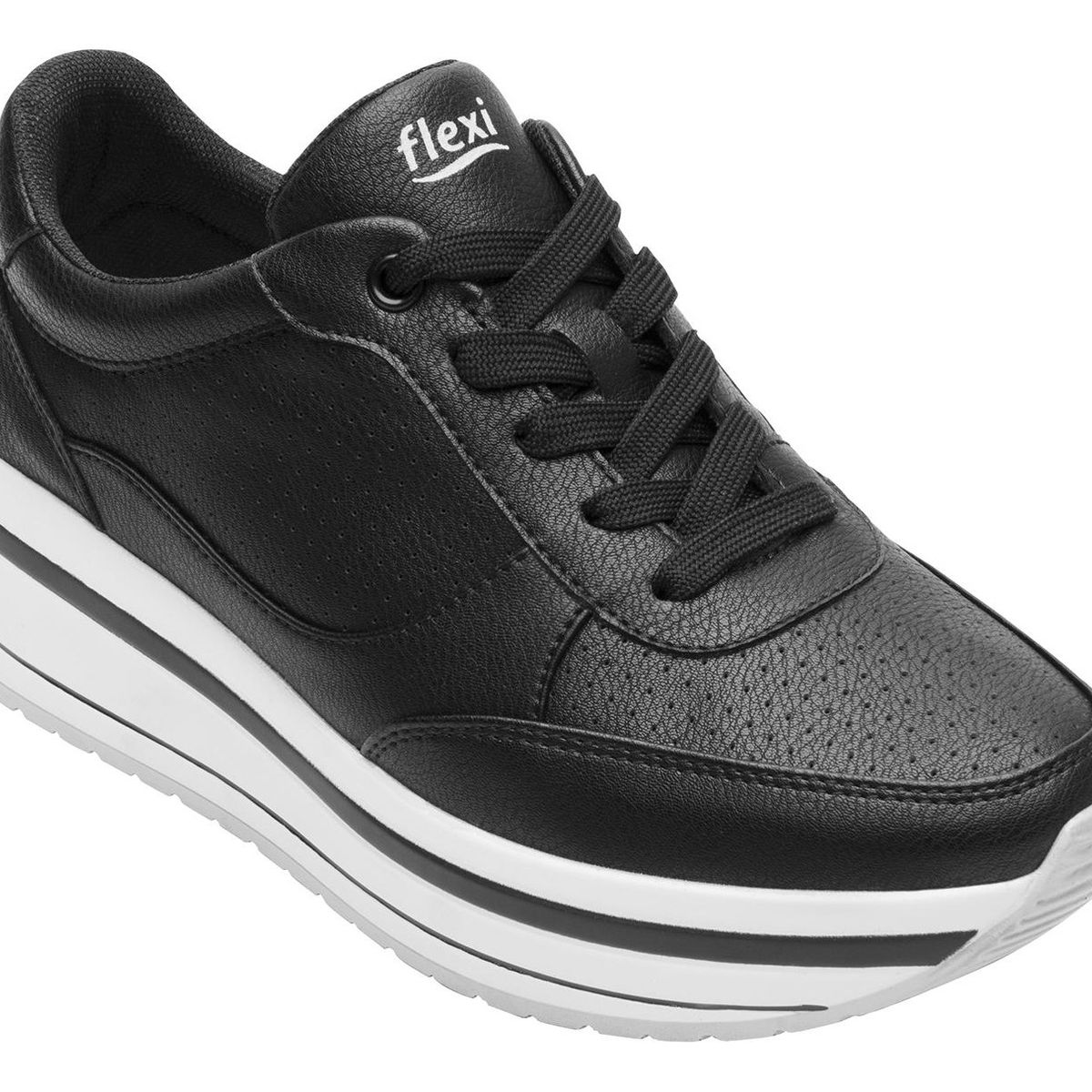FLEXI - Zapatilla Mujer Alanis 101011 Negro Flexi