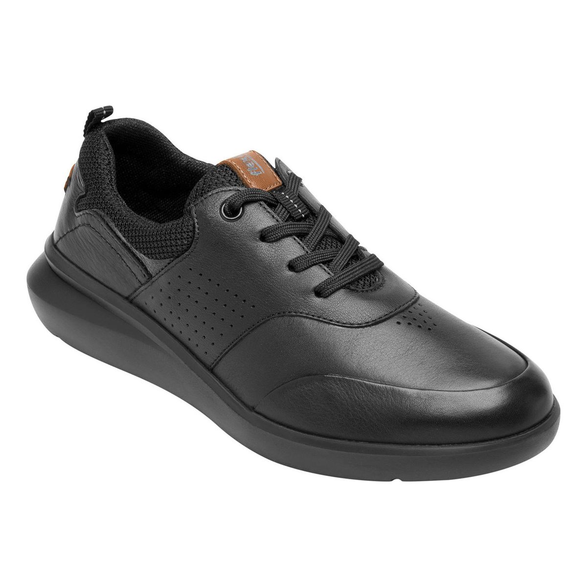 FLEXI - Zapatilla Mujer Cuero Alisha Negro Flexi