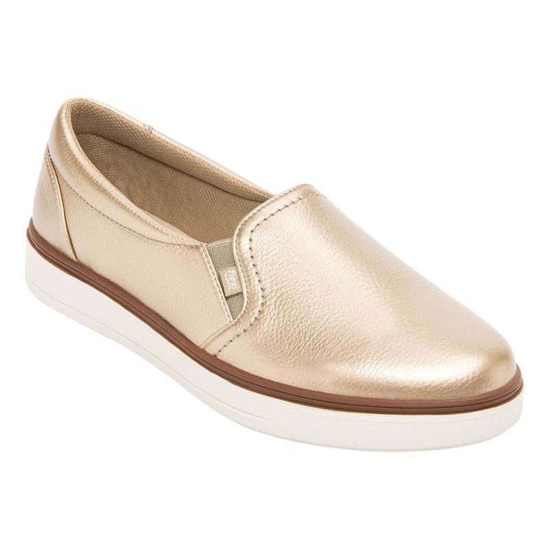 FLEXI - Zapatilla Mujer Canoli Dorado Flexi