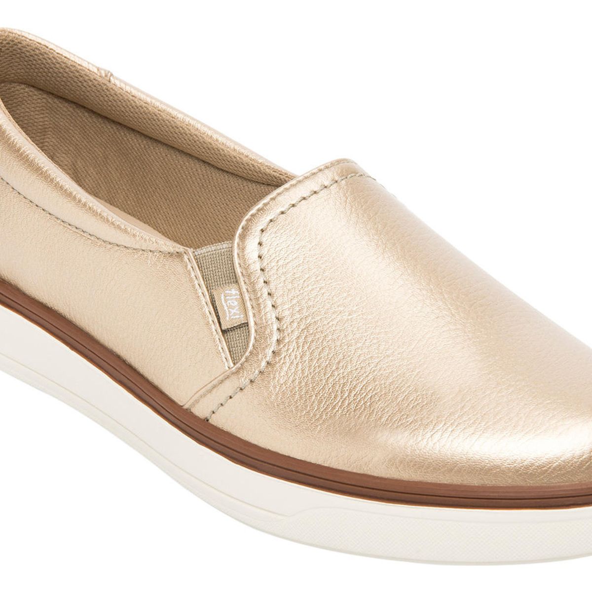 FLEXI - Zapatilla Mujer Canoli Dorado Flexi