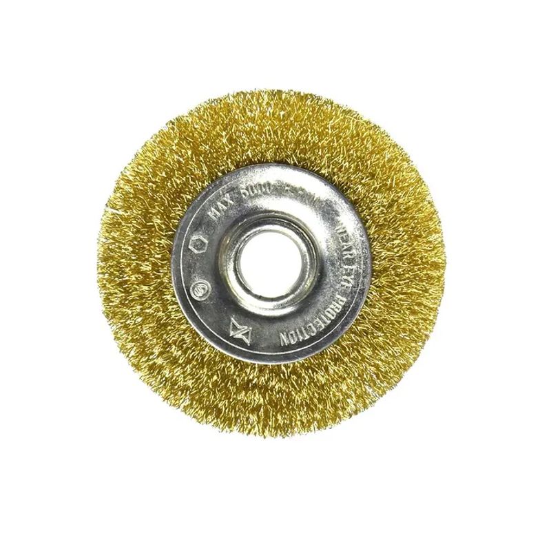 GENERICO - Cepillo Metálico Grata Rpm 4500 Disco De Alambre