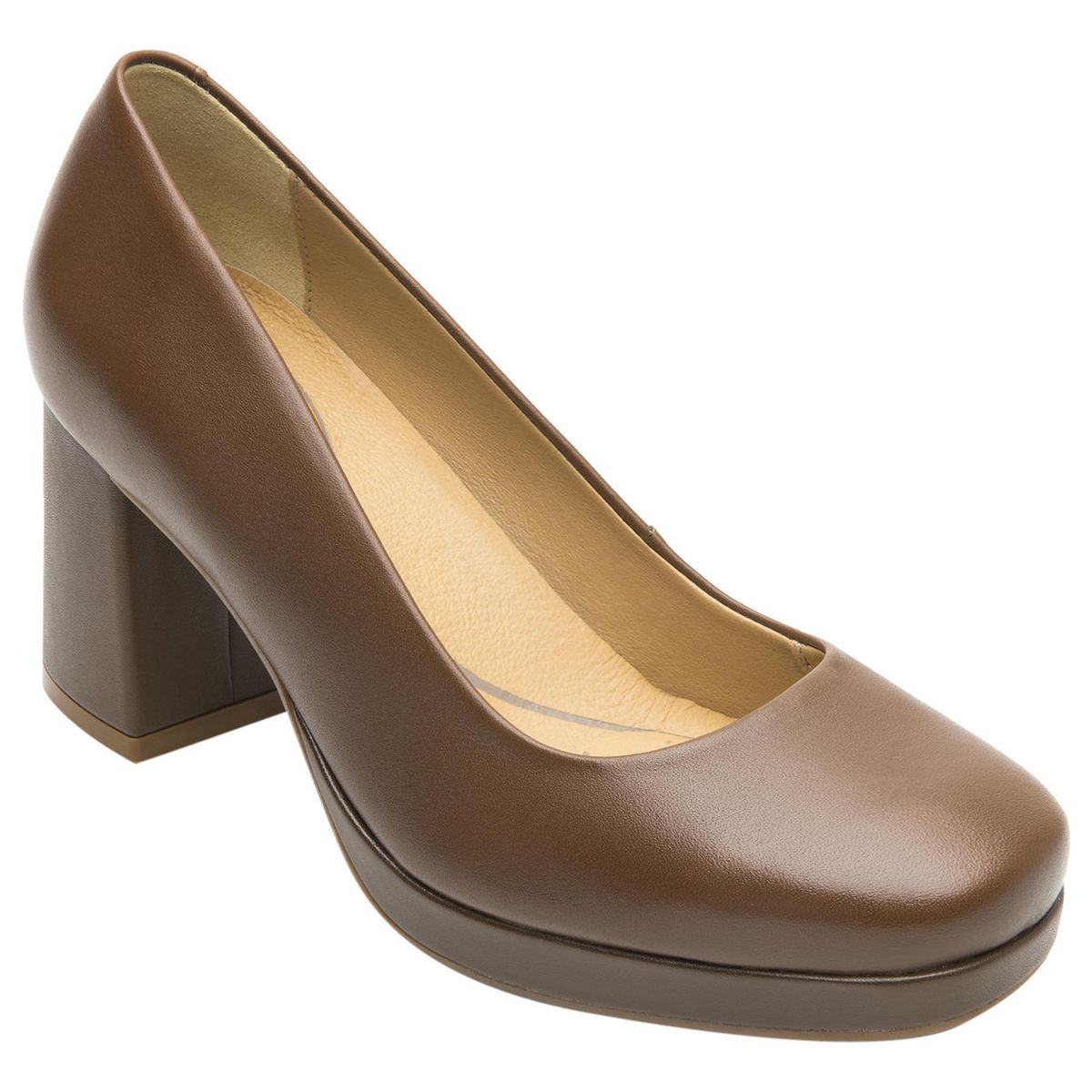 FLEXI - Zapato Mujer Cuero Mackenzie 127201 Café Flexi
