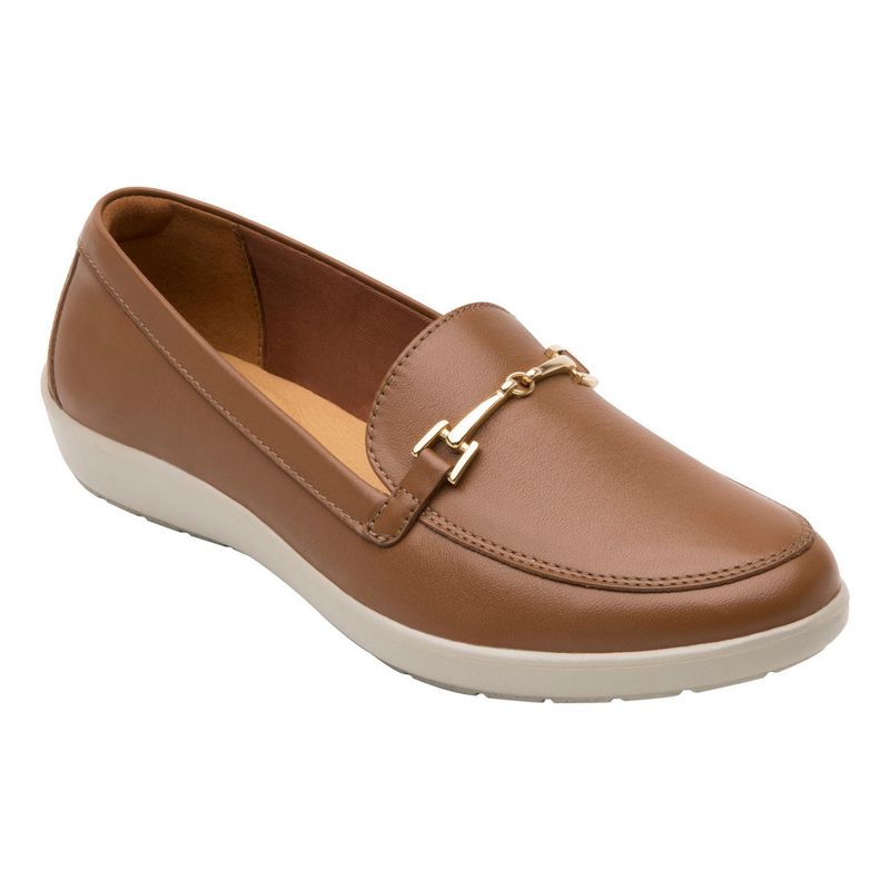 FLEXI - Zapato Mujer Cuero Amelie Cafe Flexi