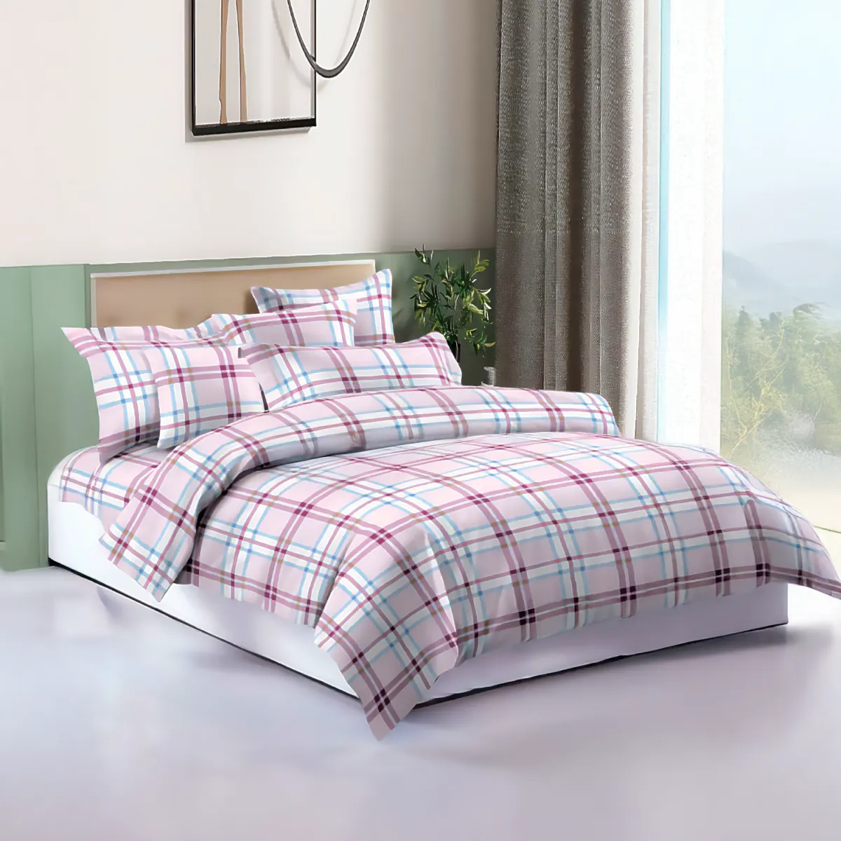 ARMONIA - Set de Sábanas 800 Hilos Algodón 2 Plazas Deluxe