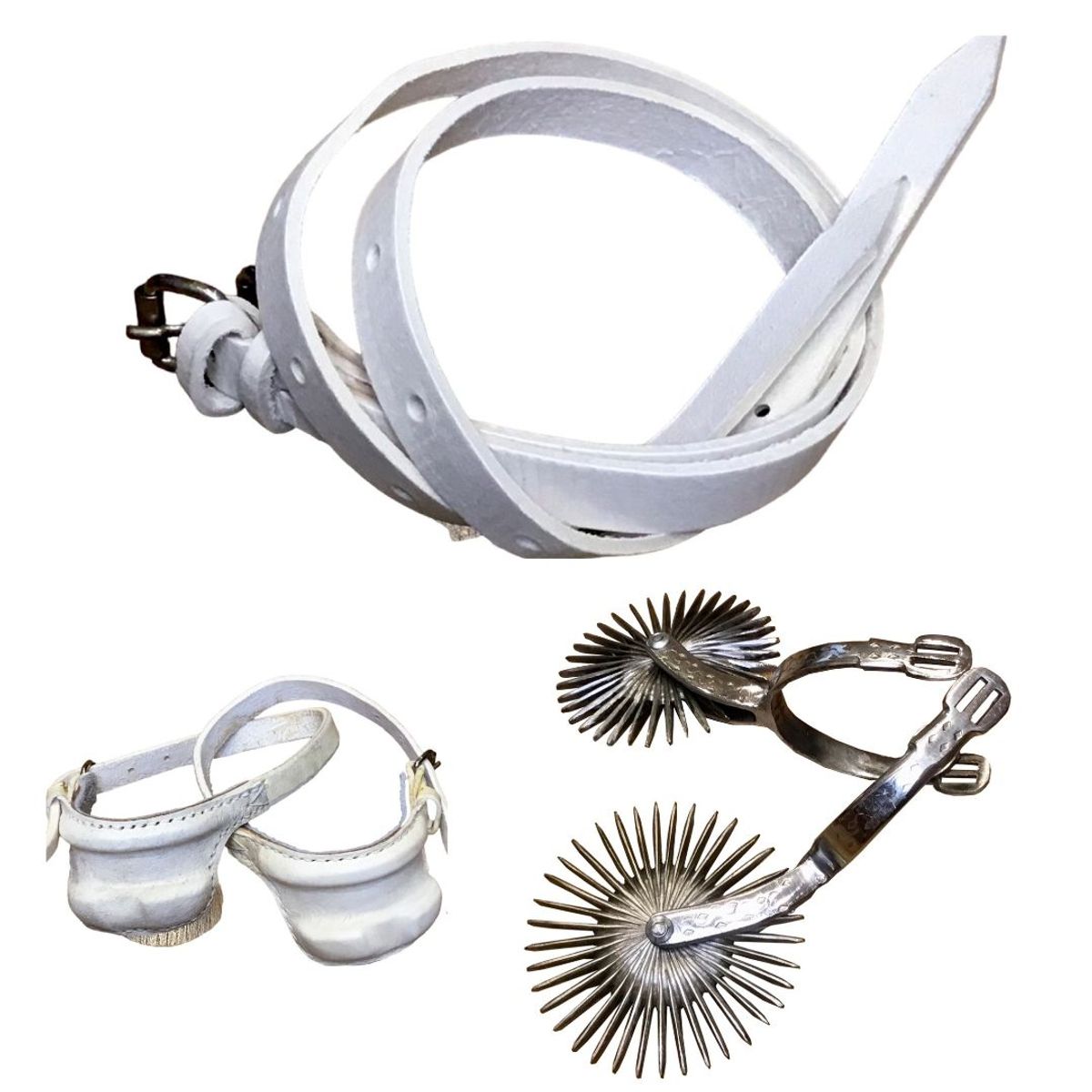 CORRALERO SASTRERIA - Espuela Folclórica Nº 3,5 + Taloneras y piales