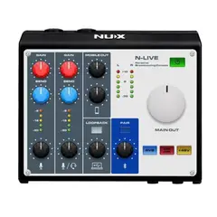 NUX - Consola Podcast Multipista Portátil N-LIVE NAI-33L