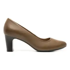 FLEXI - Zapato Mujer Cuero Pipa 124401 Café