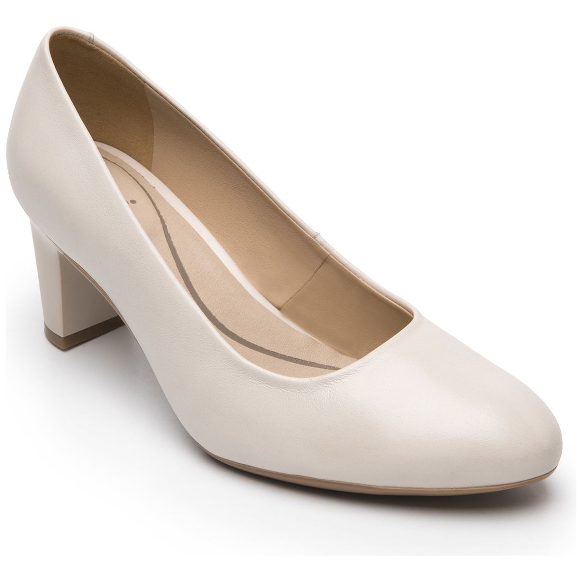 FLEXI - Zapato Mujer Pipa 124401 Blanco Algodón Flexi