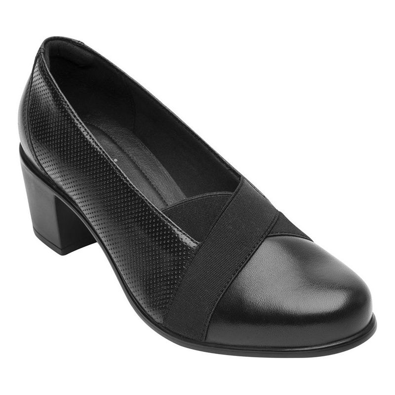 FLEXI - Zapato Mujer Cuero Renata Negro Flexi