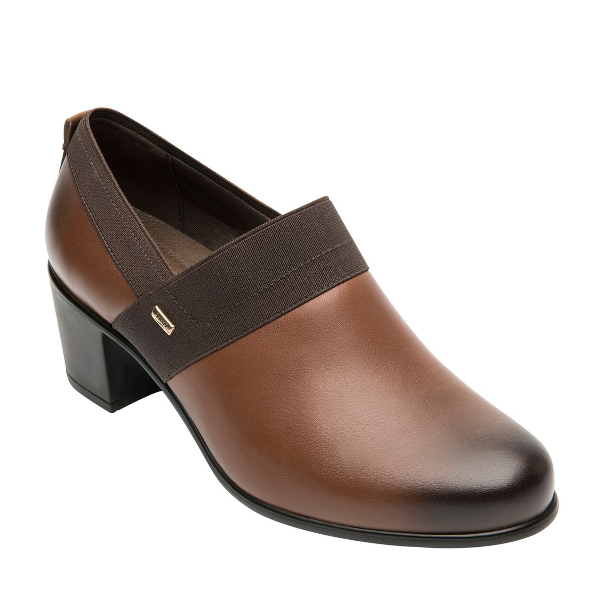 FLEXI - Zapato Mujer Cuero Renata Café Flexi