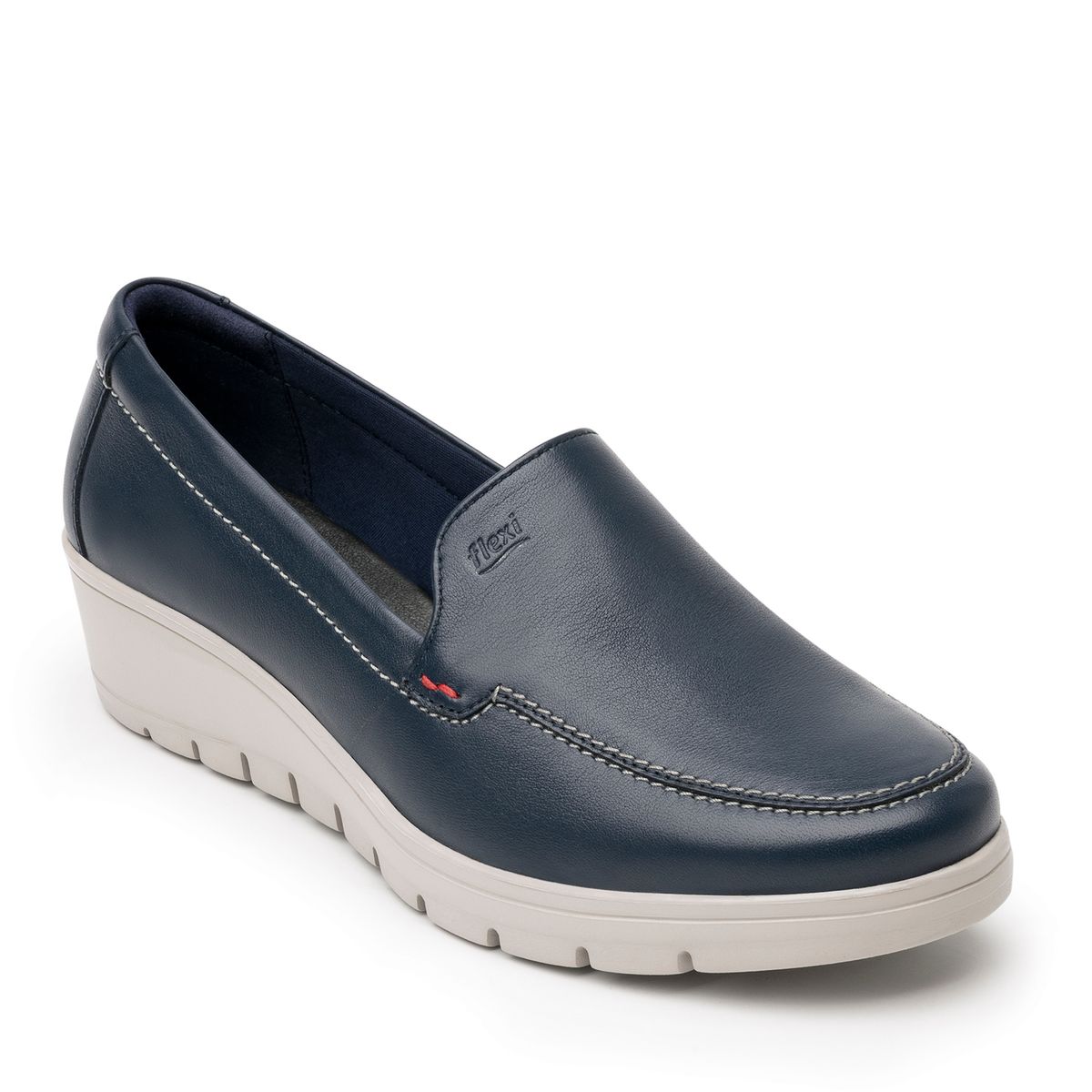 FLEXI - Zapato Mujer Cuero Cataleya Azul Flexi