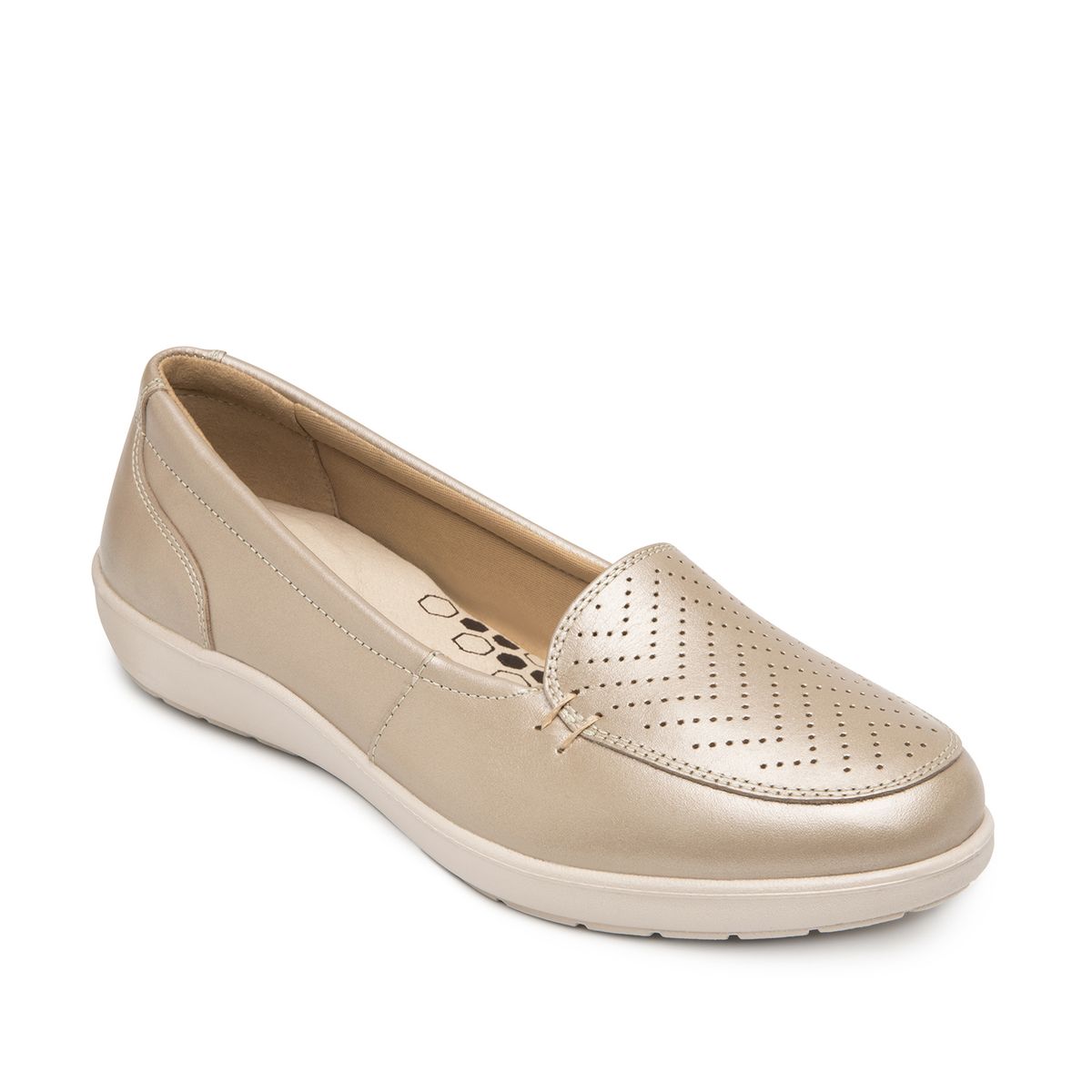 FLEXI - Zapato Mujer Amelie 101912 Dorado Flexi