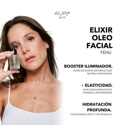 Imagen 2 del producto Aceite Facial Hidrata e Ilumina Auramay Booster Skincare
