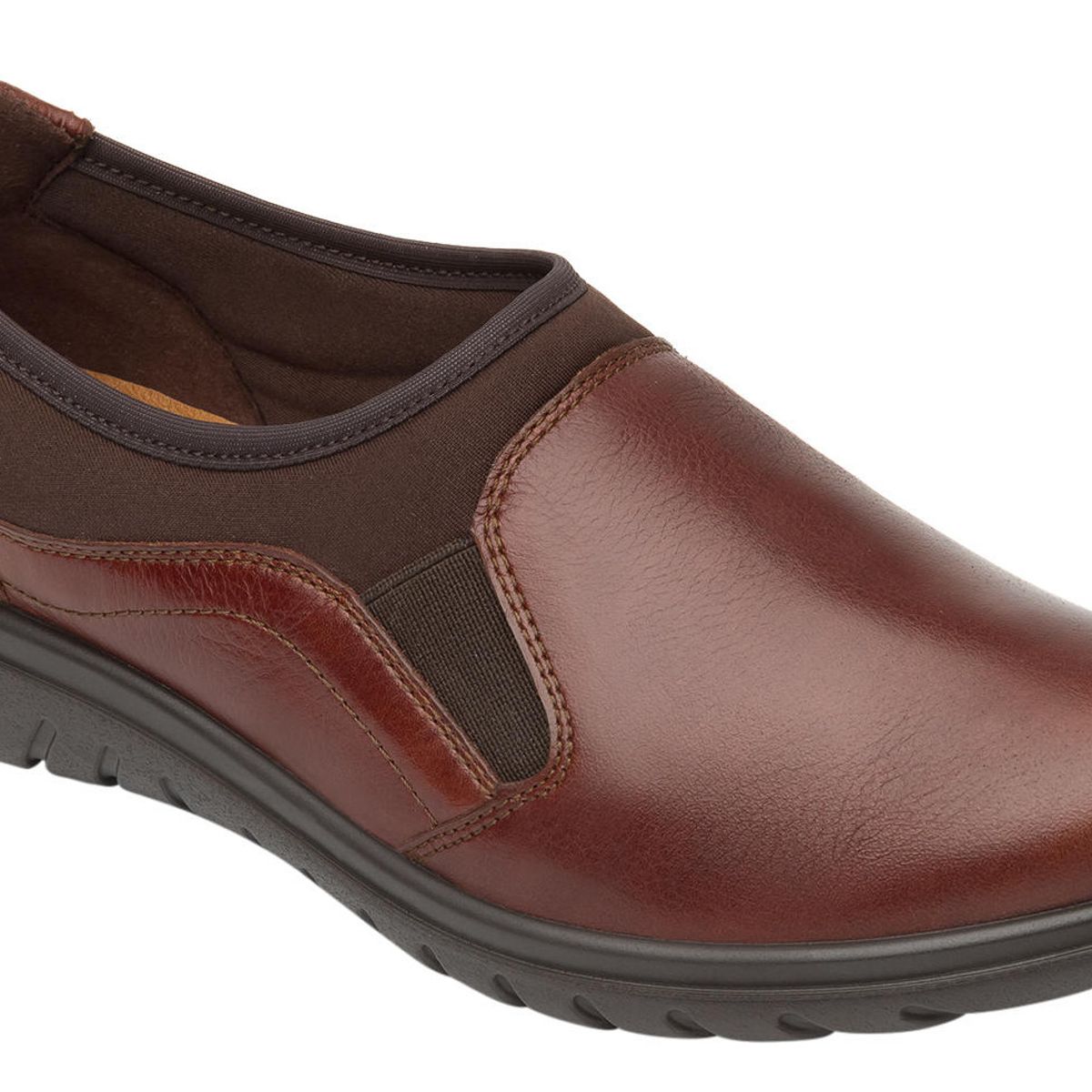 FLEXI - Zapato Mujer Cuero Jane 35301 Caoba Flexi