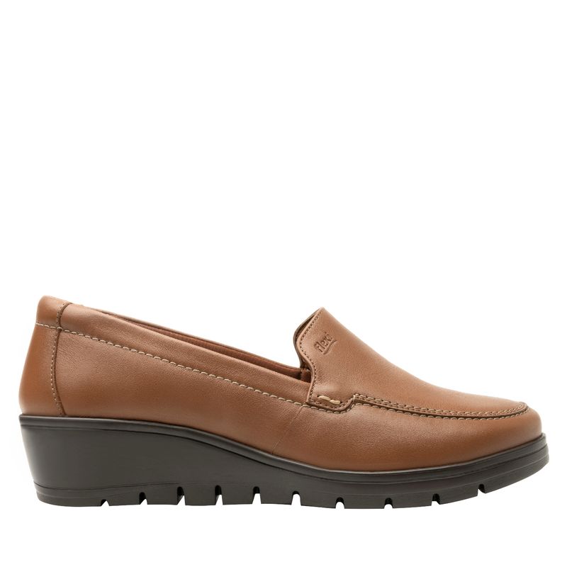 FLEXI - Zapato Mujer Cuero Cataleya Cafe Flexi