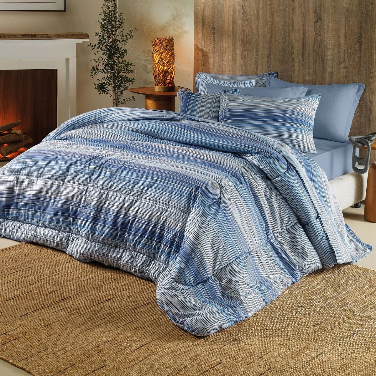 TEKA - Juego de Sábanas 3 Piezas ORVALHO 1 plazas - 150 hilos en 100% Algodón