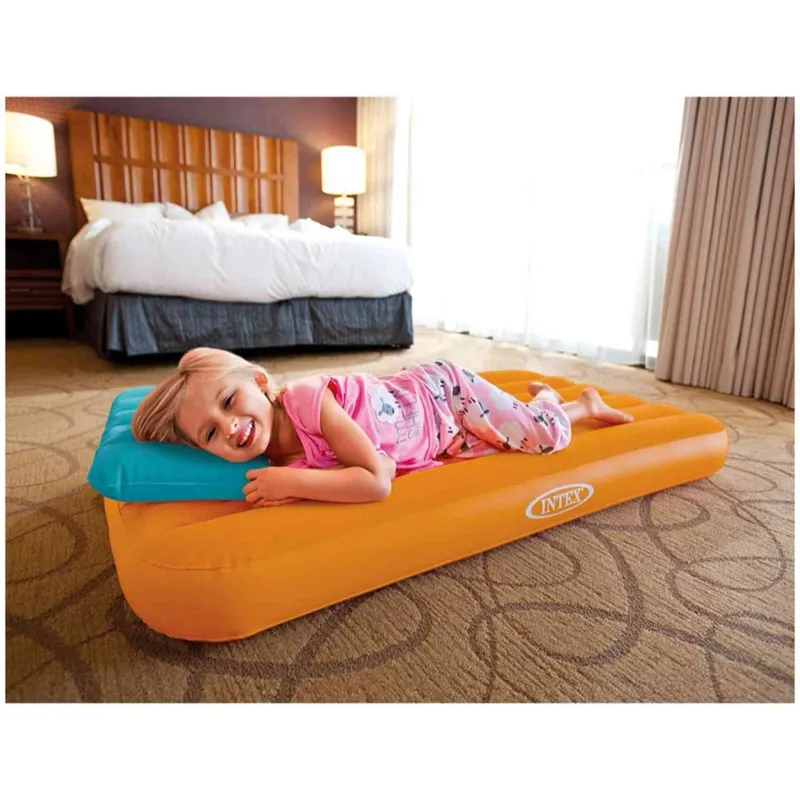 INTEX - Almohada Inflable INTEX Kidz 43x28x9 cm Azul