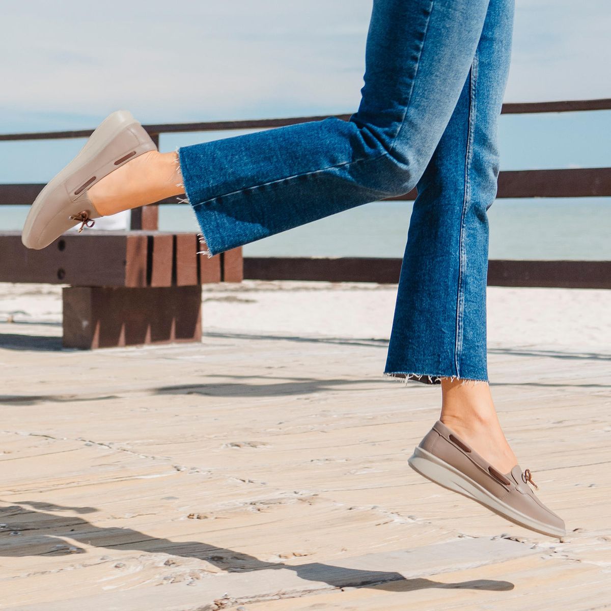 FLEXI - Mocasín Mujer Jenelle 124505 Café Flexi