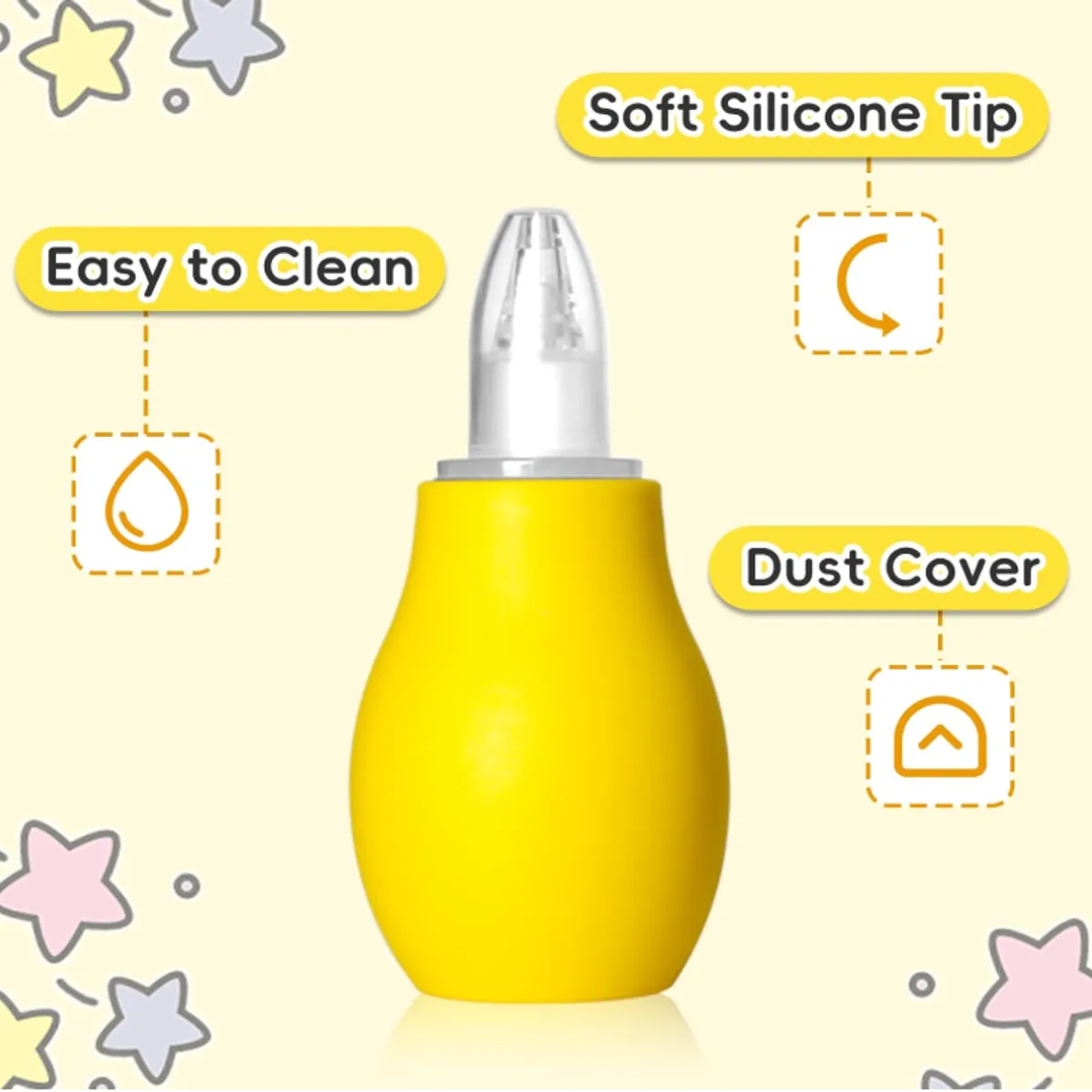 GENERICO - Kit De Higiene Y Cuidados Para Bebé Con Termómetro 13 Piezas