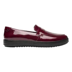 FLEXI - Mocasín Mujer Charis 109403 Burdeo