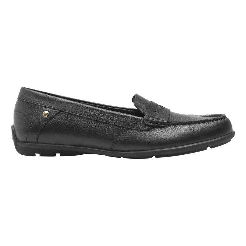 FLEXI - Mocasín Mujer Cuero Pamela Negro Flexi