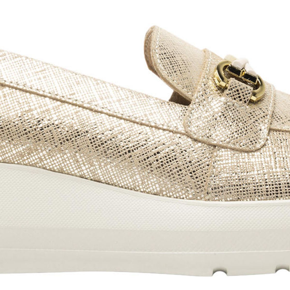 FLEXI - Mocasín Mujer Edith 126706 Dorada Flexi