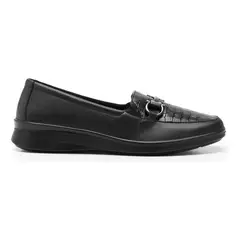 FLEXI - Mocasín Mujer Cuero Jenelle 124502 Negro