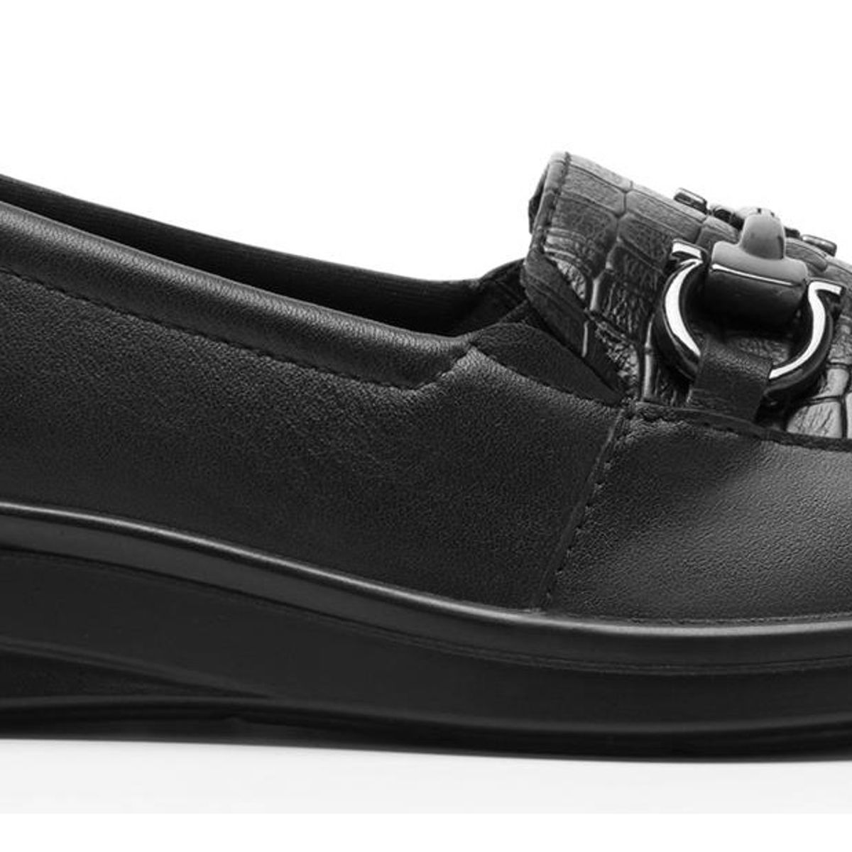 FLEXI - Mocasín Mujer Cuero Jenelle 124502 Negro Flexi