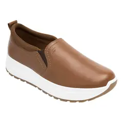 FLEXI - Zapatilla Mujer Cuero Atsiri Café